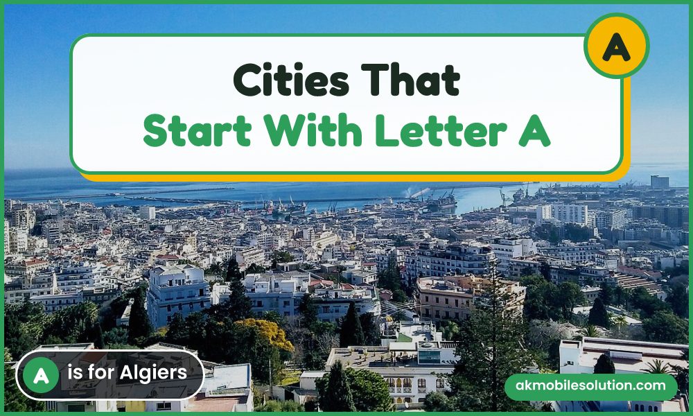 Algiers — cities that start with A